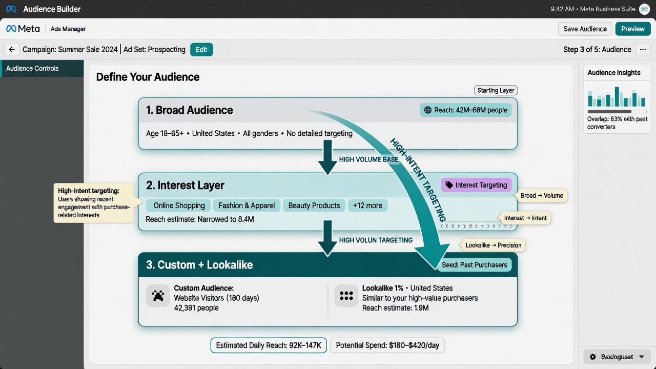 DMI AI Dashboard mockup showing sidebar and cards for Brand Voice, Content Engine, Agents - use this visual in your course materials to explain navigation
